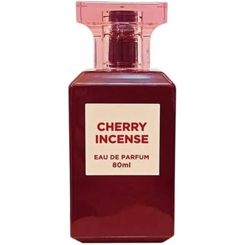Fragrance World Cherry Incense Parfümiertes Wasser Unisex 80 ml Eau de Parfum Arabisches Parfüm für Damen und Herren
