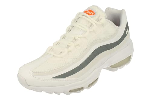 Nike Herren Air Max 95 Ultra Sneaker, White White Cool Grey Total Orange, 44 EU