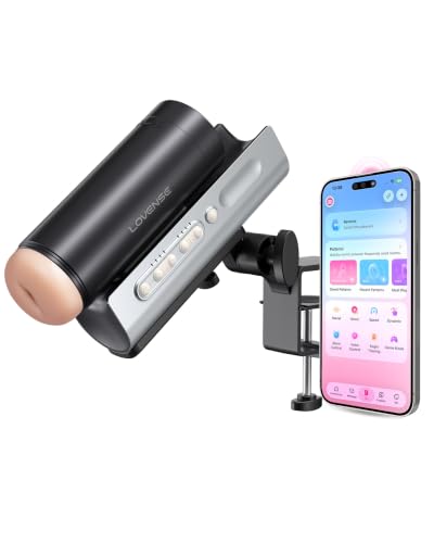 LOVENSE Solace Pro Masturbieren für Männer, Automatischer Stoßender Sextoy