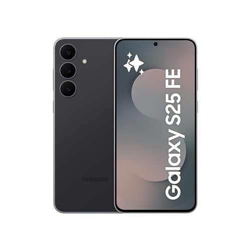 Samsung Galaxy S25 FE 256GB JetBlack AI Smartphone ohne Vertrag, AI Handy mit Android 15, 8 GB RAM, 256 GB Speicher ohne Simlock (JetBlack)