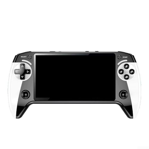 Handheld Game Konsole X9 mit 5,5-Zoll-HD-Bildschirm, 6200+ klassische Spiele, 10 Emulator-Unterstützung, 8 GB Speicher (erweiterbar), TV-Ausgang, Mikrofon & MP3-Player