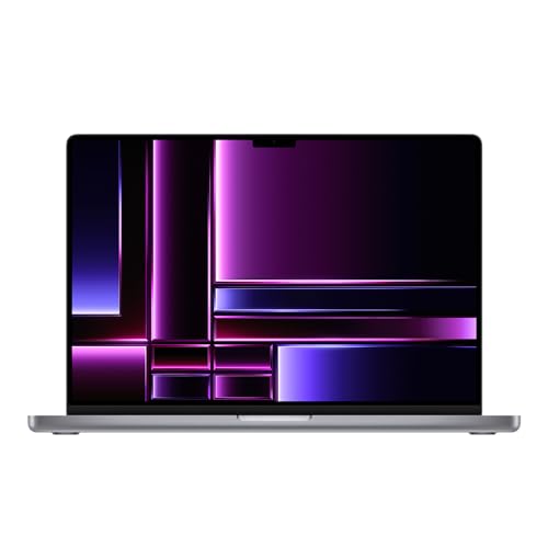 Apple MacBook Pro 2023, M2 Max Chip mit 12-Core CPU und 38-Core GPU (16-Zoll, 32GB RAM, 1TB SSD-Speicher) QWERTZ Deutsch Space Grau (Generalüberholt)