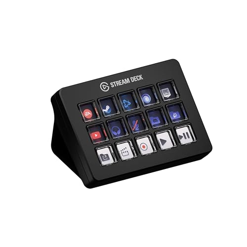 Elgato Stream Deck Scissor Keys – Workflow-Controller Mit Anpassbaren Makrotasten Für OBS, Twitch, Discord, Teams, Photoshop Und Mehr: Windows 10, Macos 13 Oder Neuer