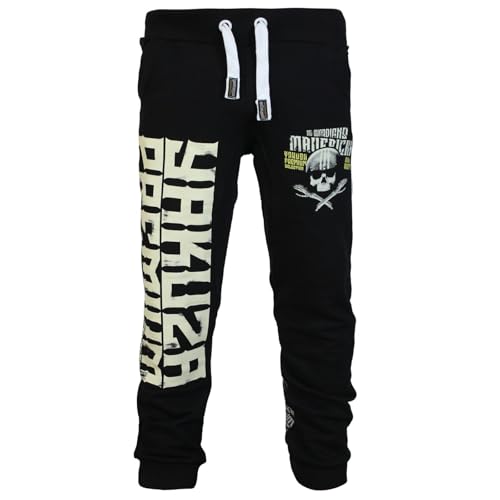 Yakuza Premium Herren Jogginghose 2725 schwarz Sweatpants XL