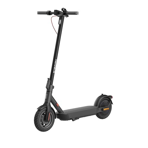 Xiaomi Elektro-Scooter 4 Pro (2. Gen), integrierte Blinker, Rahmen aus Karbonstahl, Doppelbremssystem, Reifen 25,4 cm (10 Zoll), Energierückgewinnung KERS, Xiaomi Home-App-Steuerung