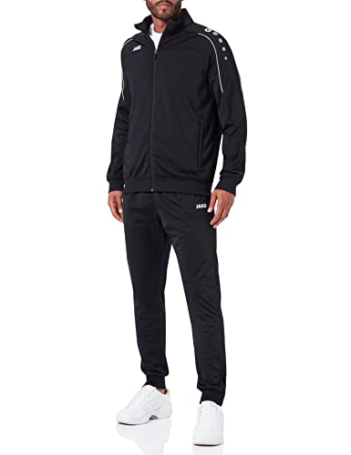 JAKO Unisex Trainingsanzug Polyester Classico, Schwarz, S