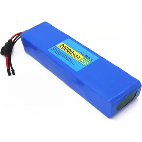 48V 20Ah 13S2P E-Bike-Akku, Ersatzakku Für Elektrofahrräder, Kompatibel Mit 0~1000W E-Bike-/Elektroroller-Motoren, Mit BMS Und Ladegerät XT60+DC