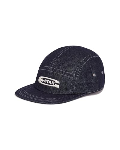 G-Star Herren Flat Brim 5 Panel Cap, Blau (raw Denim D25379-E023-001), PC