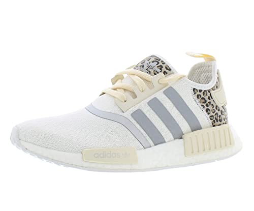 adidas NDM R1 Damenschuhe, Wolke Weiß Silber Metallisch Ecru gefärbt, 40 2/3 EU