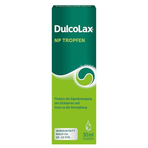 DulcoLax NP Tropfen bei Verstopfung | 30 ml | Abführmittel mit Natriumpicosulfat | Planbare Befreiung am nächsten Morgen | Wirkt nach ca. 10-12 Stunden | Individuell dosierbar