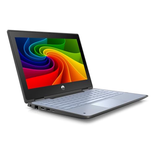 HP Business Laptop Notebook ProBook X360 11 Fortis G9 Pentium N6000 8GB 256GB SSD 1366x768 Touchscreen Windows 11 (White) QWERTZ (Generalüberholt)