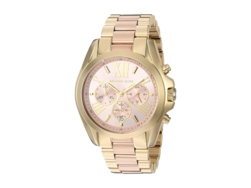 Michael Kors Damenuhr Analog Chronograph mit Edelstahlarmband MK6359