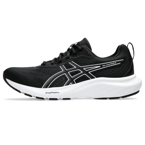 ASICS Damen Gel-Contend 9 Sneaker, Black White, 40 EU