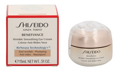 Shiseido Benefiance Wrinkle Smoothing Augencreme, 15 ml