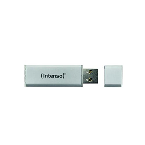 Intenso 3531491 Ultra Line, 128GB Speicherstick, USB 3.2 Gen 1x1, silber