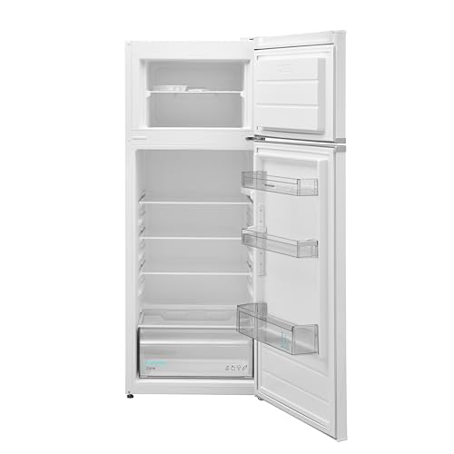 Sharp Einbau-Kühlschrank SJ-LD110E0XS-EU mit 4*Gefrierfach/Breite 54 cm / 88er Nische (Schlepptür) / 112L Volumen, davon 16L im Gefrierfach / 33dB / LED-Innenbeleuchtung/Elektronische Steuerung