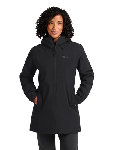 Jack Wolfskin Damen Heidelstein Ins Jkt W Coat, Schwarz, XS EU