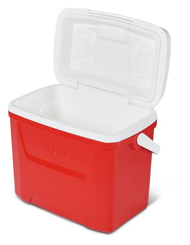 IGLOO Laguna 28 Kühlbox 26L – Leichte Passiv-Kühlbox für Camping, Strand & Freizeit – Robuste Isolierbox für Getränke & Snacks mit Tragegriff, ideal für Ausflüge & Picknick
