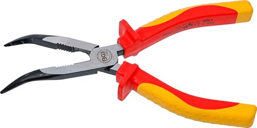 BGS 7153 | VDE-Telefonzange | abgewinkelt | 200 mm