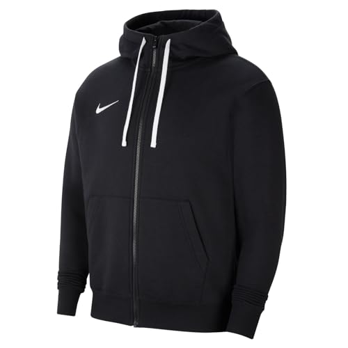 Nike Herren M Nk Flc Park20 Fz Hoodie Kapuzenjacke, Black/White/White, M EU