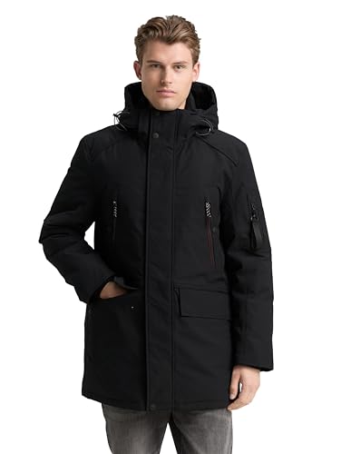 TOM TAILOR Herren Arctic Parka mit Abnehmbarer Kapuze