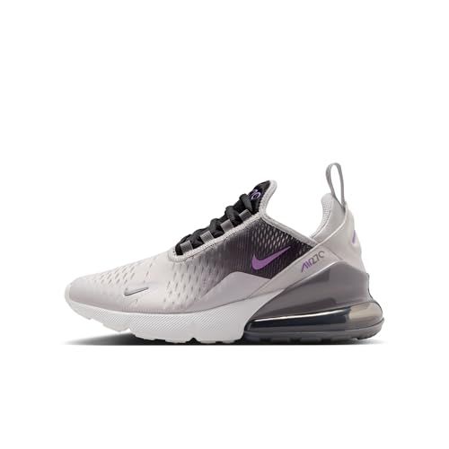 Nike Air Max 270 Schuh Für Ältere Kinder, Photon Dust/Bright Violet-Black, 943345-049, 37.5 EU (5Y US)