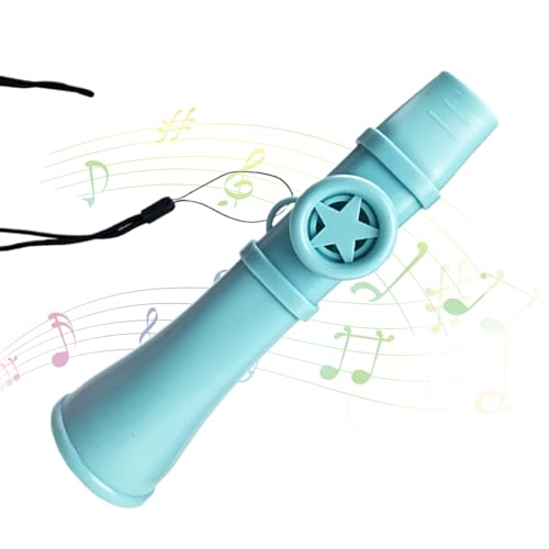 Kazoo Für Erwachsene | Kleines Musikinstrument Mit Rutschfester Griffoberfläche | Rutschfeste Mehrweg-Pfeife Für Begleitung, Ausflüge, Feste & Alle Altersgruppen