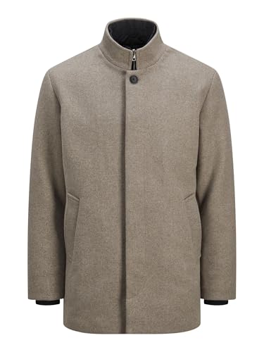 JACK & JONES Male Wollmantel Wollmantel