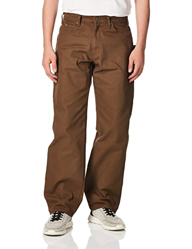 Dickies Herren-Jeans, entspannte Passform, Sanded Duck Carpenter, Holz, 32W / 32L
