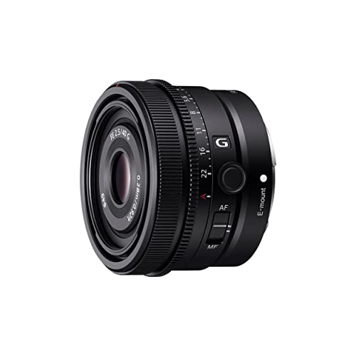 Sony SEL40F25G – FE 40 mm F2.5 G Vollformat Festbrennweiten-Objektiv (Premium G Serie, E-Mount, kompakt & leicht, kompatibel mit Sony A7-Serie & ZV-E1, A6000-Serie & ZV-E10)