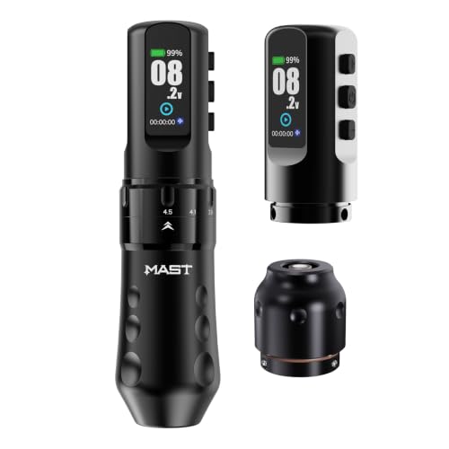 Mast Tattoo Flip4 Pro Kabellose Tattoo Maschine mit 7 Hub 2.5-4.5mm