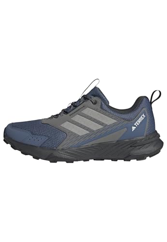 adidas Herren Terrex Tracefinder 2 Trail Running Shoes, Wonder Steel/Grey Three/Carbon, 43 1/3 EU