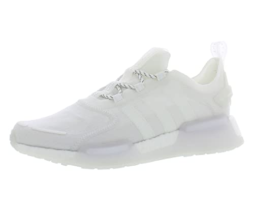 adidas NMD_V3 Herren Schuhe, Cloud White/Cloud White/Cloud White-White, 45 EU