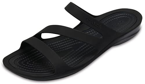 Crocs Herren Swiftwater Sandal W Sandalen, Black/Black, 39/40 EU