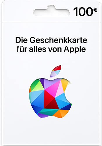 Apple Gift Card – App Store, iTunes, iPhone, iPad, AirPods, MacBook, Zubehör und mehr 100€ - für Deutschland - per Post