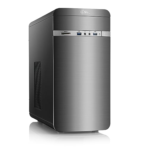 Gaming PC mit Windows 11 Home | AMD Ryzen 5 5655G 6x3.9GHz | AMD Radeon | 500GB M.2 NVMe | 16GB DDR4 RAM | WLAN | Entry Level Computer für Zocker, Gamer Desktop Rechner zum Spielen | A10010