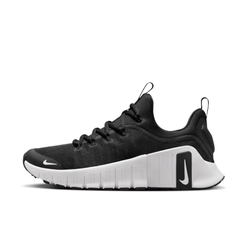 Nike Damen Free Metcon 6 Sneaker, Black White, 39 EU