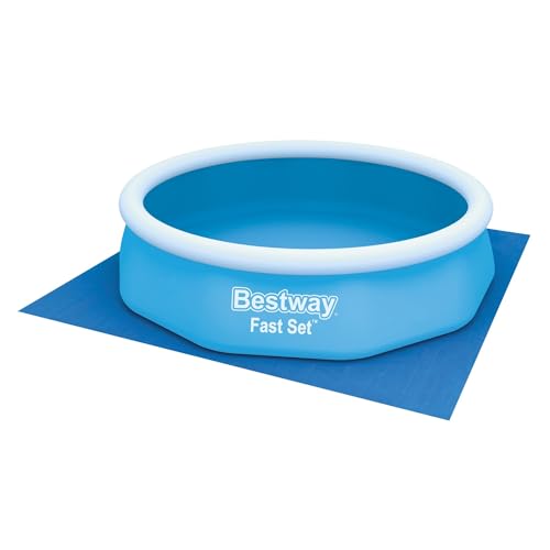 Bestway PE- Bodenplane 335 x 335 cm, blau, quadratisch