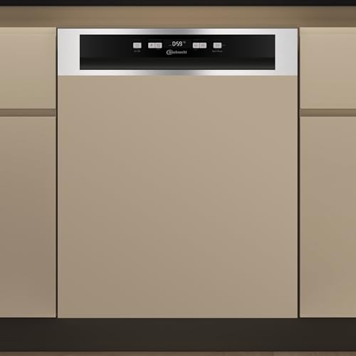 Bauknecht BK4PB14BN7A0X Integrierbarer Geschirrspüler/ 60 cm/ActiveDry – automatisches Türöffnungssystem/Startzeitvorwahl/Vollwasserschutz/Rapid 50° - sauber im Handumdrehen/Option MultiZone