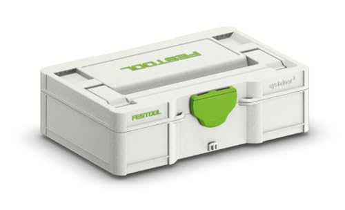 Festool Systainer³ SYS3 S 76 – kompakte Werkzeugbox, stapelbar, individuell einteilbar, kompatibel mit Festool System, für Werkstatt & mobiles Arbeiten