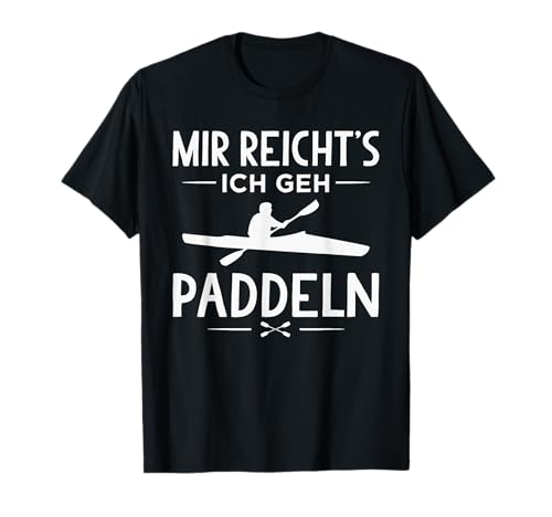 Lustige Kajak Geschenke für Kajakfahrer - Herren T-Shirt Schwarz S - Klassisch geschnitten, Crew Neck, Kurzarm - Kajak Paddeln Geschenk - Urlaub, Sommer