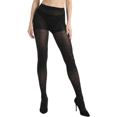 Schwarz Strumpfhose Damen Bauchweg Strumpfhosen