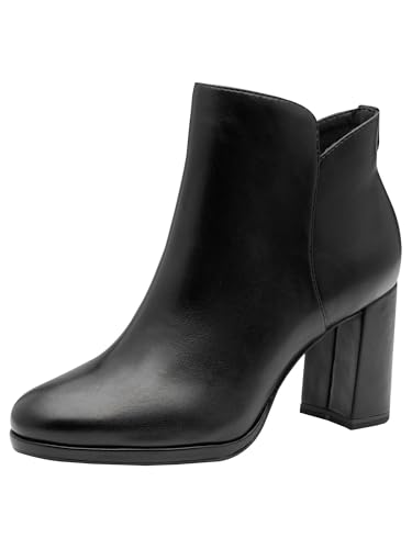 Tamaris Damen Stiefel Vegan schwarz 39