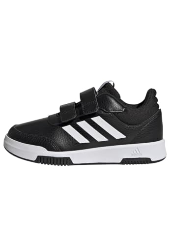 adidas Unisex Kinder Tensaur Hook and Loop Shoes, Core Black/Cloud White/Core Black, 35 EU
