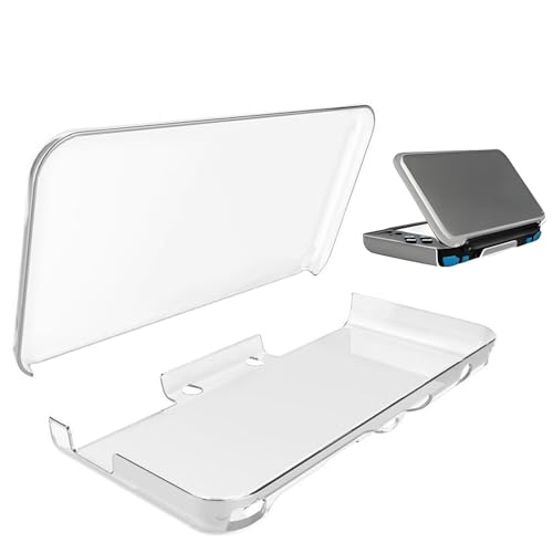 OSTENT Schutzhülle für Nintendo New 2DS LL/XL Konsole, transparent, durchsichtig, Kosmetikkoffer