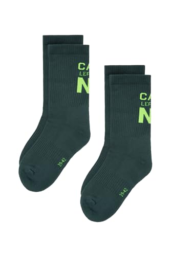 Camp David Herren Sportsocken mit Logo im Doppelpack Dark Sage 43-46