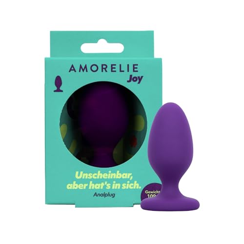 AMORELIE Joy – Anal-Plug Twist | Wasserfest, aus Silikon & ABS