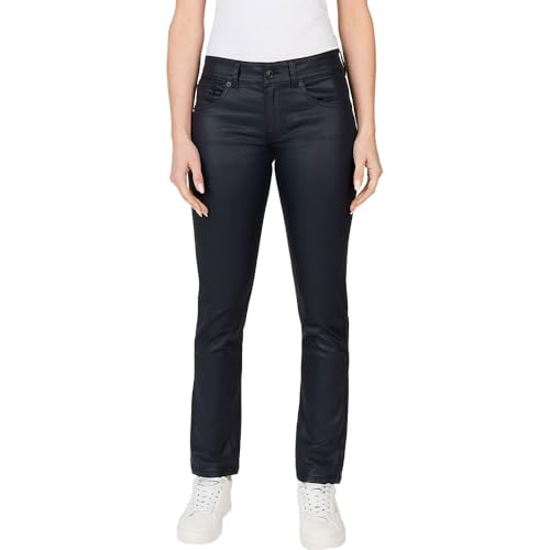 Pepe Jeans Damen Slim Lw Pl204737 Jeans, Schwarz (Denim-bc2), 27 W/32 L