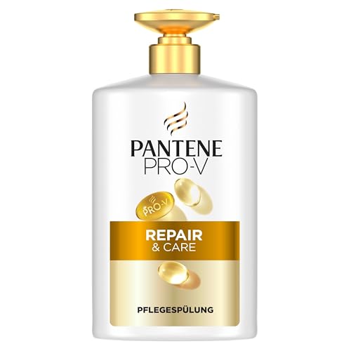 Pantene ProV Repair&Care Pflegespülung 800ml Pumpspender. Schwaches, Trockenes, Geschädigtes Haar. Schwerelose, tägliche Spülung. Fettet Nicht. Mit Pro-Vitamin B5 & Nährstoff-Formel. Active Nutri-Plex