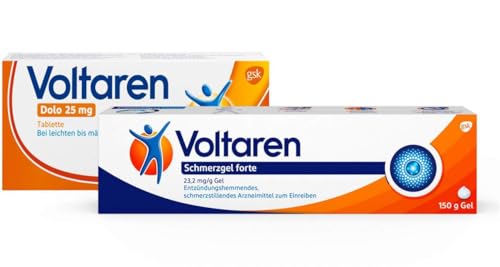 Sparset Voltaren Schmerzgel forte 150 g & Voltaren Dolo 25 mg 20 Tabletten 1 Set